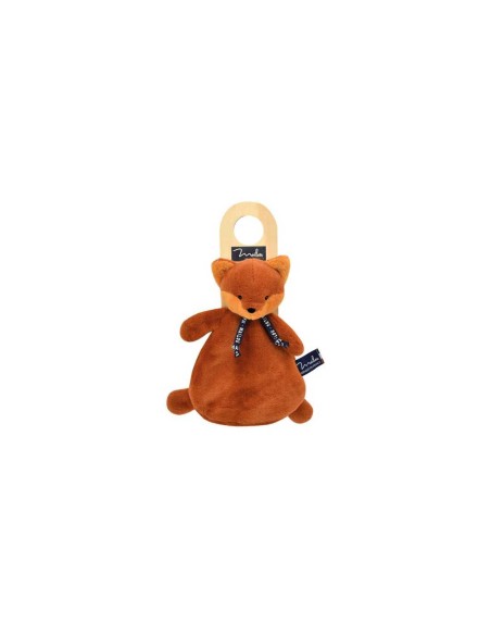Doudou plat Renard Dorlotin fauve - MAÏLOU 0+