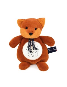 Veilleuse musicale projection d'étoiles - Renard fauve -...