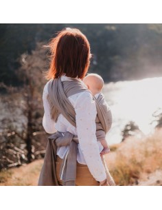 Echarpe Sergé Brisé Coton Bio - 5,20m - NEOBULLE 2