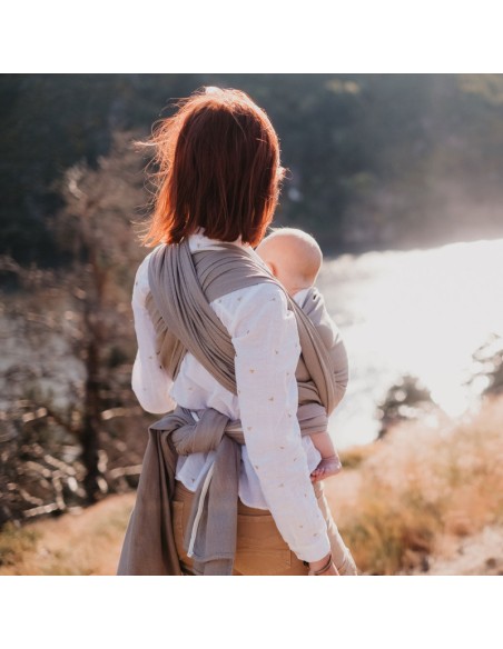 Echarpe Sergé Brisé Coton Bio - 5,20m - NEOBULLE