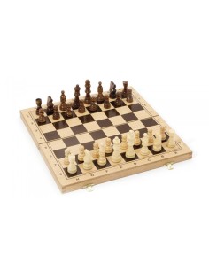 Jeu d'échecs - coffret pliant en bois - JEUJURA 5+ 2