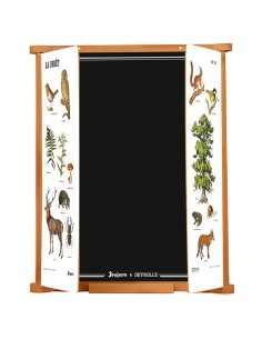 Tableau triptyque la forêt - JEUJURA 3+ 2