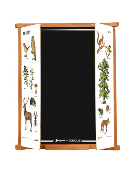 Tableau triptyque la forêt - JEUJURA 3+