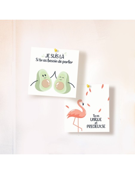 Cartes motivation - 8 cartes encouragements - L'ATELIER GIGOGNE 6+