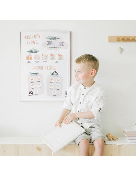 Poster départ à l’école - L'ATELIER GIGOGNE 6+