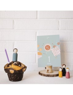 Cartes mes premiers mois - Doux souvenirs - L'ATELIER... 2