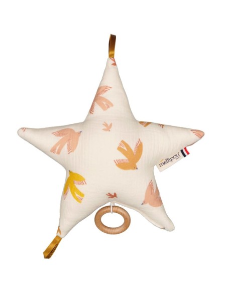 Boîte à Musique - Coussin étoile Swift - MELLIPOU 0+
