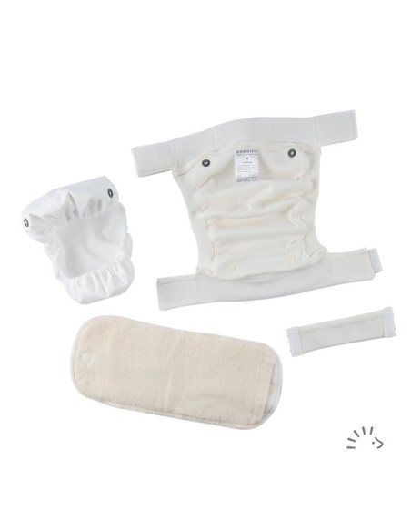 Couche lavable EasyFree Birdy Dots - POPOLINI