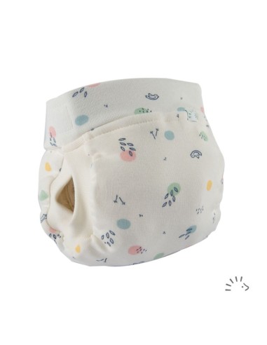 Couche lavable EasyFree Birdy Dots - POPOLINI