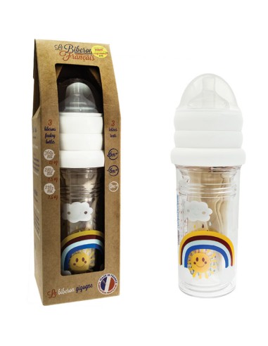 Set de 3 biberons - Rainbow - LE BIBERON...