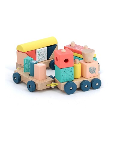 Train en bois, Sous la canopée - VILAC 18M+