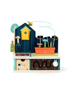Jeu d’éveil en bois, Jardin multi-activités - VILAC 18M+ 2