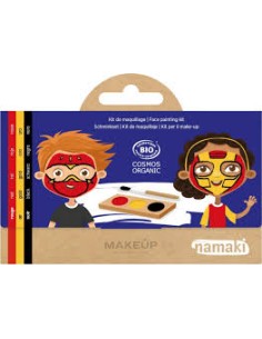 Kit de maquillage 3 couleurs - Ninja & Super-héros -...