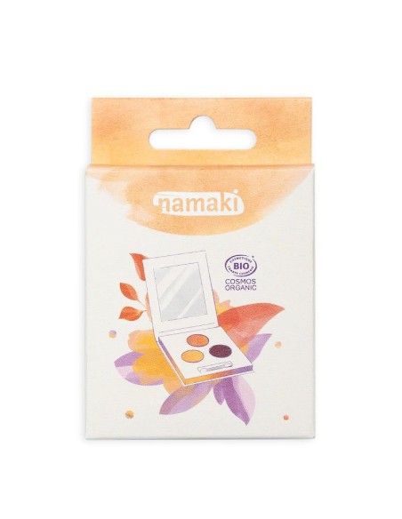 Palette maquillage 3 fards à paupières Déguisement - Automne - NAMAKI 3+