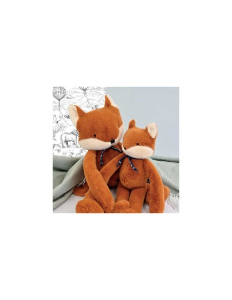Peluche Le Renard Méloé 37 cm - fauve - MAÏLOU 0+