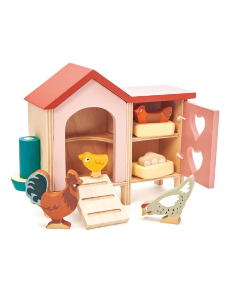 Poulailler - maison de poupées - TENDER LEAF 3+