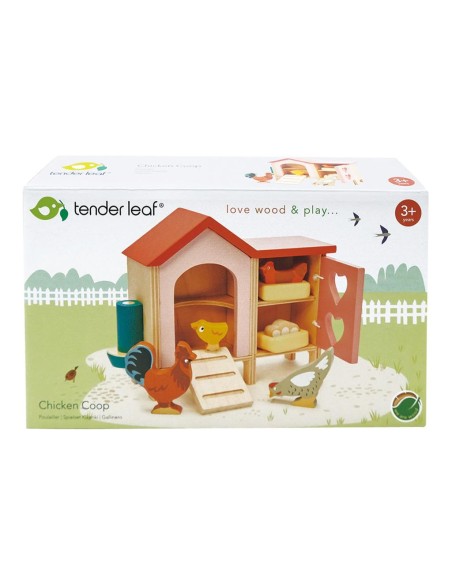 Poulailler - maison de poupées - TENDER LEAF 3+