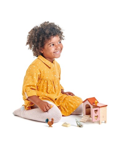 Poulailler - maison de poupées - TENDER LEAF 3+