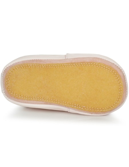 Chaussons cuir My Blublu Herbier avec semelle antidérapante - EASY PEASY