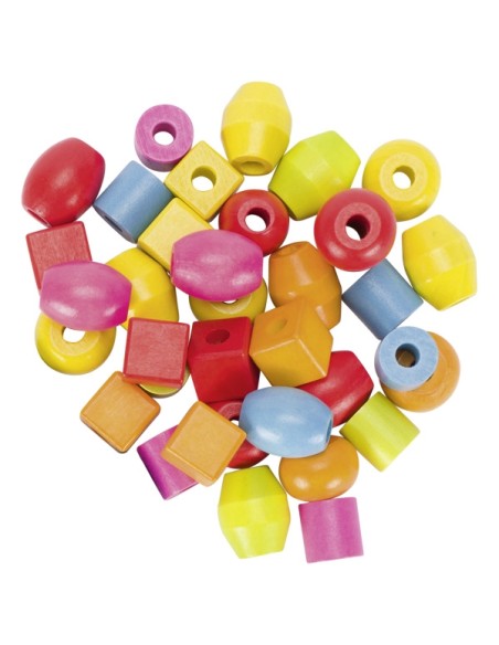 Set de Perles 45 perles en bois - GOKI 3+