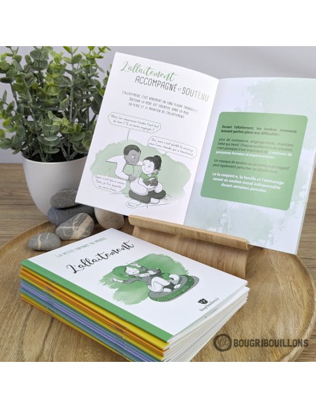 La petite enfance en images - Le pack de 5 livrets - BOUGRIBOUILLONS