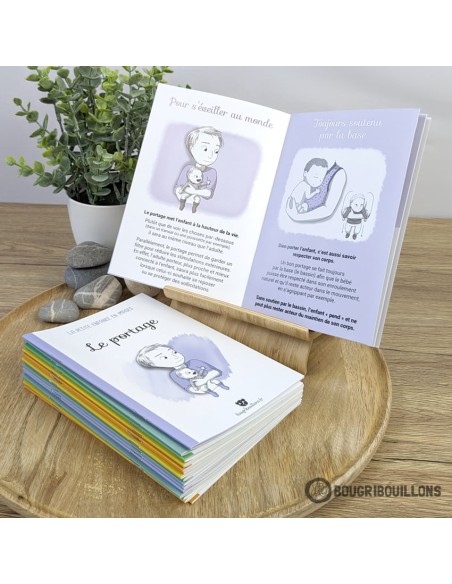 La petite enfance en images - Le pack de 5 livrets - BOUGRIBOUILLONS