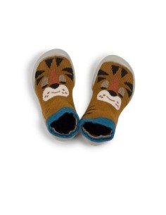 Chaussons-chaussettes Tigrou enfant - COLLEGIEN