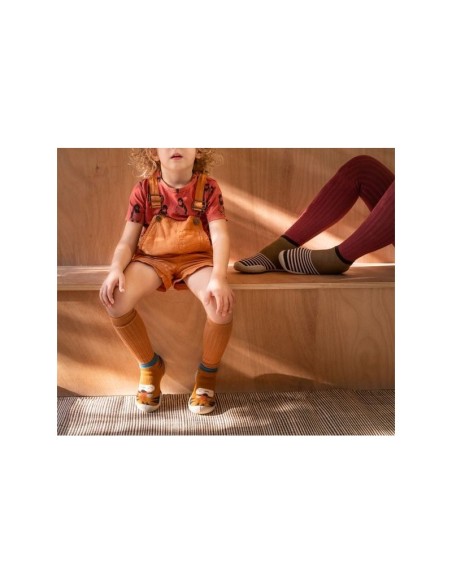 Chaussons-chaussettes Tigrou enfant - COLLEGIEN