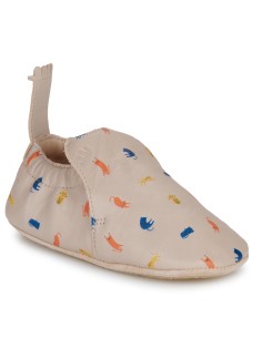 Chaussons cuir My Blu Chat avec semelle antidérapante -...