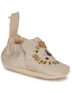 Chaussons tout cuir bébé My Blu Lion - EASY PEASY
