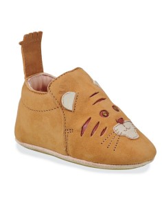 Chaussons cuir My Blu Tigrou avec semelle antidérapante -...