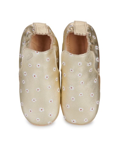 Chaussons tout cuir bébé My Blu Marguerite -...