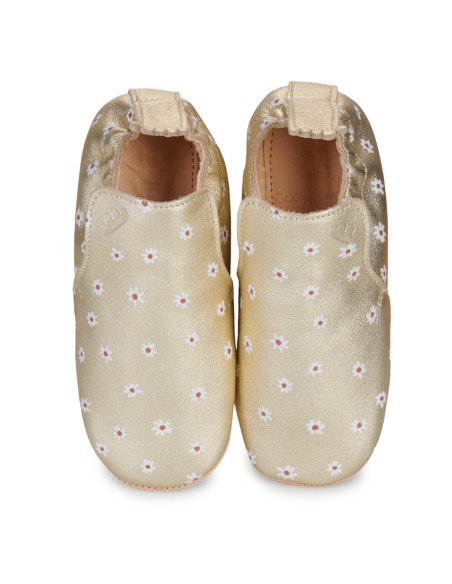Chaussons tout cuir bébé My Blu Marguerite - EASY PEASY