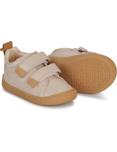 Chaussures enfant barefoot cuir My Dodu velcro...