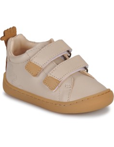 Chaussures enfant barefoot cuir My Dodu velcro - EASY PEASY