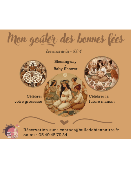Mon Goûter des Bonnes Fées (Ma Baby Shower à Bulle de Bien Naître)