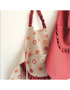 Tablier cuisine Enfant à Froufrou - LOU DES BOIS CRÉATIONS