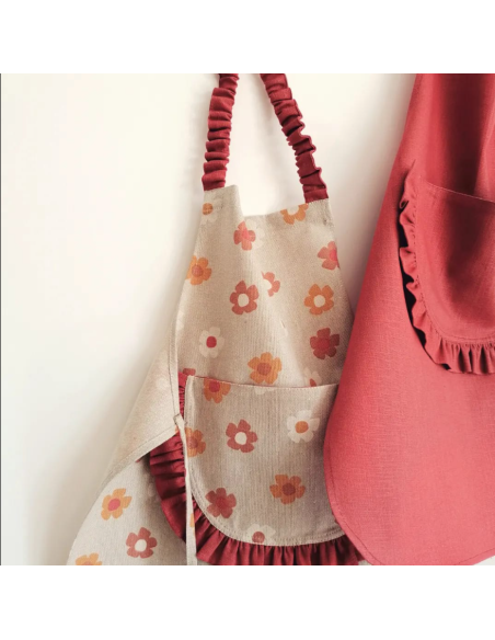 Tablier cuisine Enfant à Froufrou - LOU DES BOIS CRÉATIONS