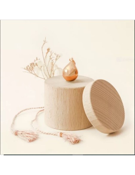 Bola de grossesse GOUTTE - Or rose - ILADO