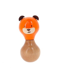 Hochet en bois Boizoos - Marcel l'ours - VILAC 1+