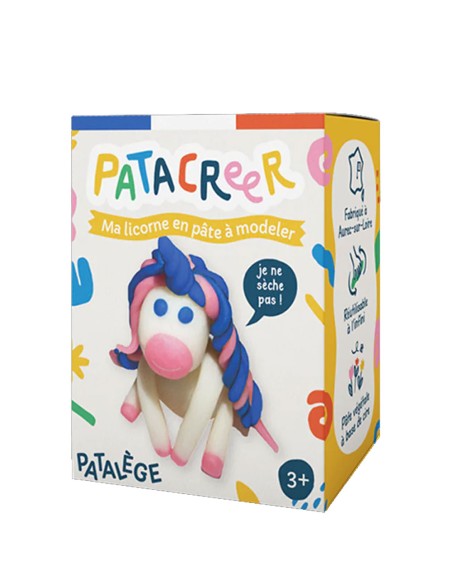 Kit à fabriquer Ma Licorne en Pâte à Modeler - PATACREER