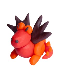 Kit à fabriquer Mon Dragon en Pâte à Modeler - PATACREER 2