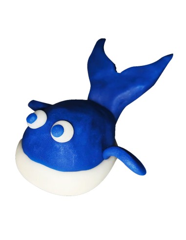 Kit à fabriquer Ma Baleine en Pâte à Modeler -...