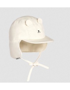 Casquette Camper Cap Ourson Naturel - KI ET LA