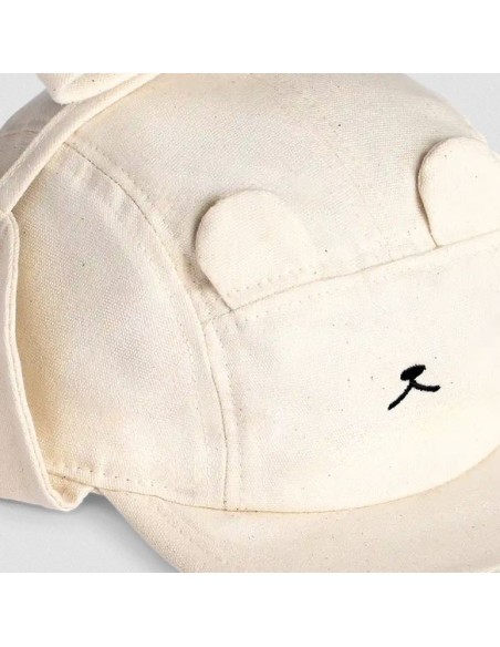 Casquette Camper Cap Ourson Naturel - KI ET LA