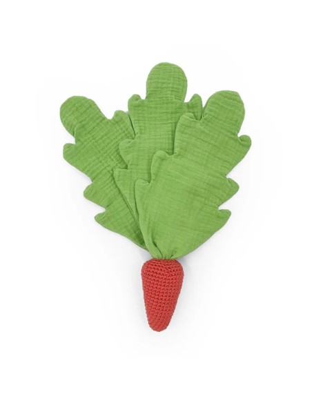La carotte - doudou en coton bio - MYUM 0+