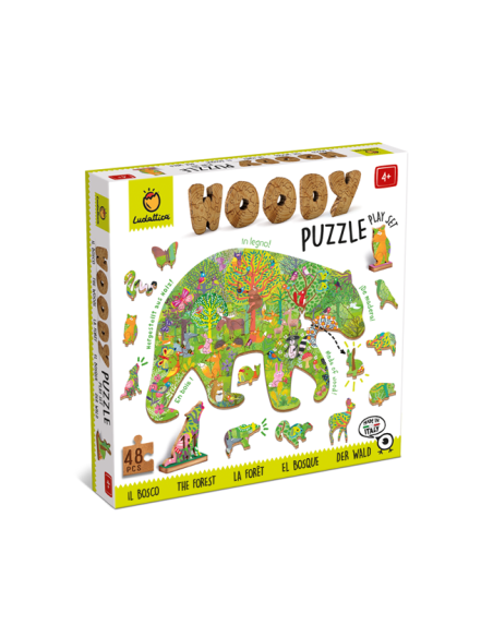 Woody Puzzle - La Forêt - LUDATTICA 5+