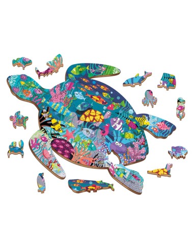 Woody puzzle – La mer - LUDATTICA 4+