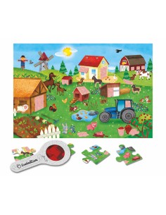 Secret Puzzle - La Ferme - LUDATTICA 3+ 2