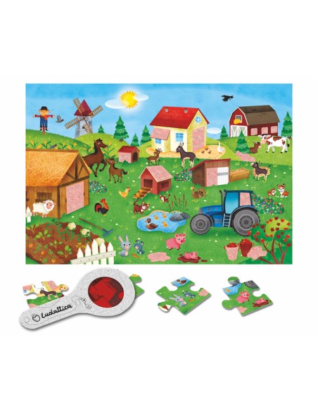 Secret Puzzle - La Ferme - LUDATTICA 3+